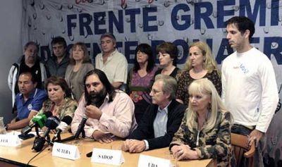Docentes anunciaron paro lunes y martes de la semana pr�xima