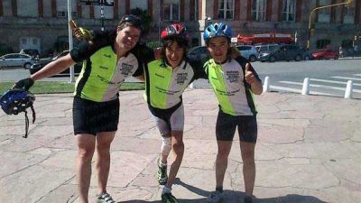  En bici a Mar del Plata por una causa solidaria