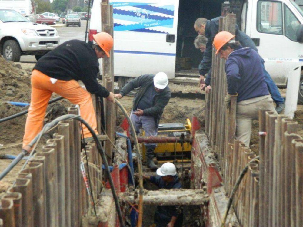  1500 vecinos de Jorge Newbery se beneficiar�n con una obra de pluviales a punto de concluir