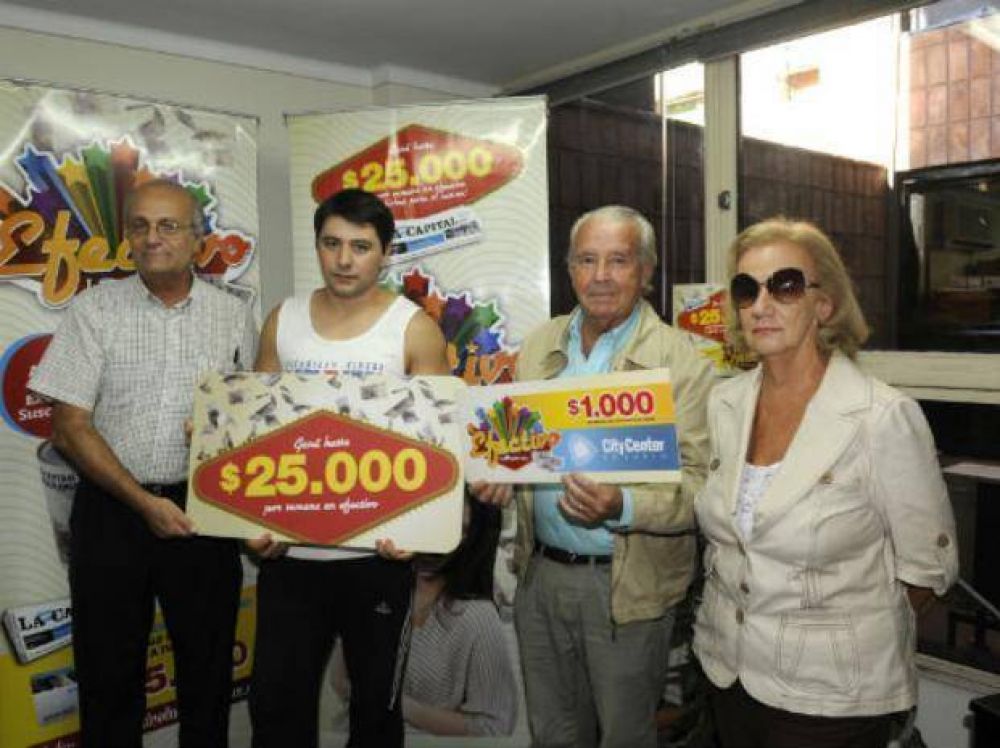 Efectivo La Capital sum� tres nuevos ganadores que se llevaron el gran premio de 25 mil pesos