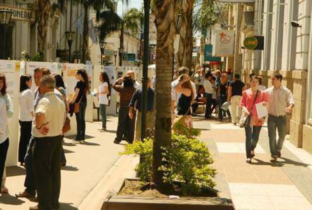 Anunciaron la ampliaci�n de la semipeatonal de 25 de Mayo