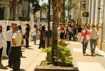 Anunciaron la ampliaci�n de la semipeatonal de 25 de Mayo