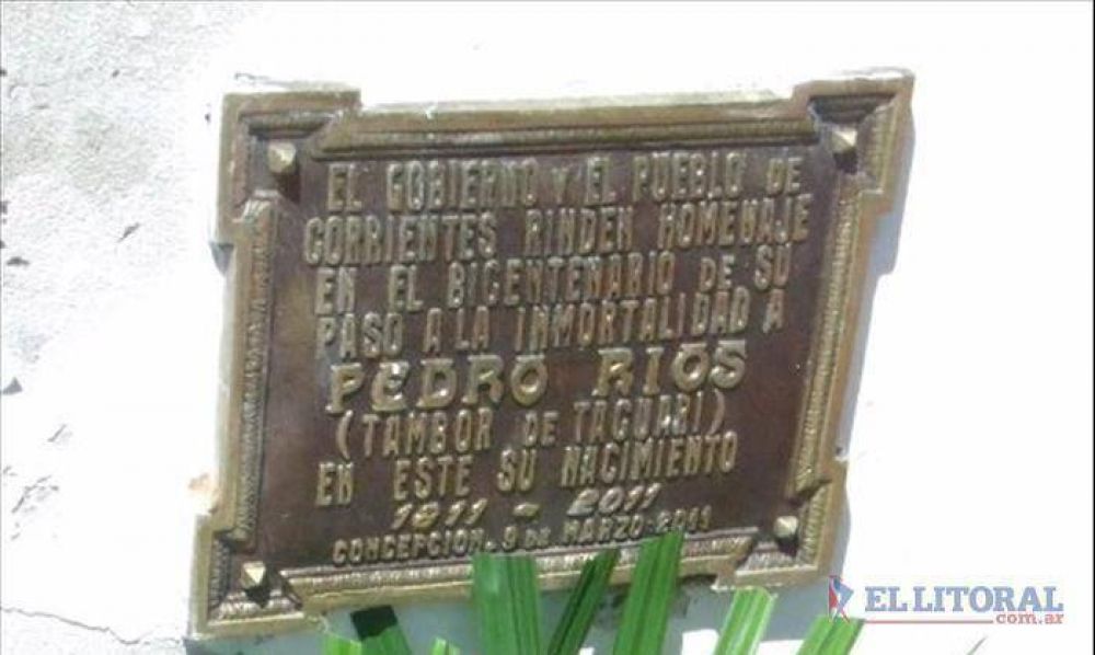 El pueblo de Concepcin del Yaguaret Cor rindi un sentido homenaje a Pedro Ros