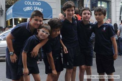Inician este lunes las clases en el recuperado colegio Guido Spa