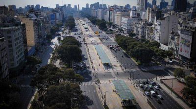 Cambios en el tr�nsito por la construcci�n de dos t�neles para el Metrobus
