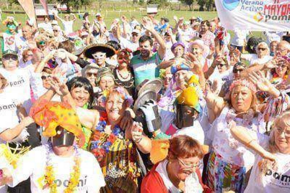 Un colorido cierre tuvo la colonia de verano del PAMI
