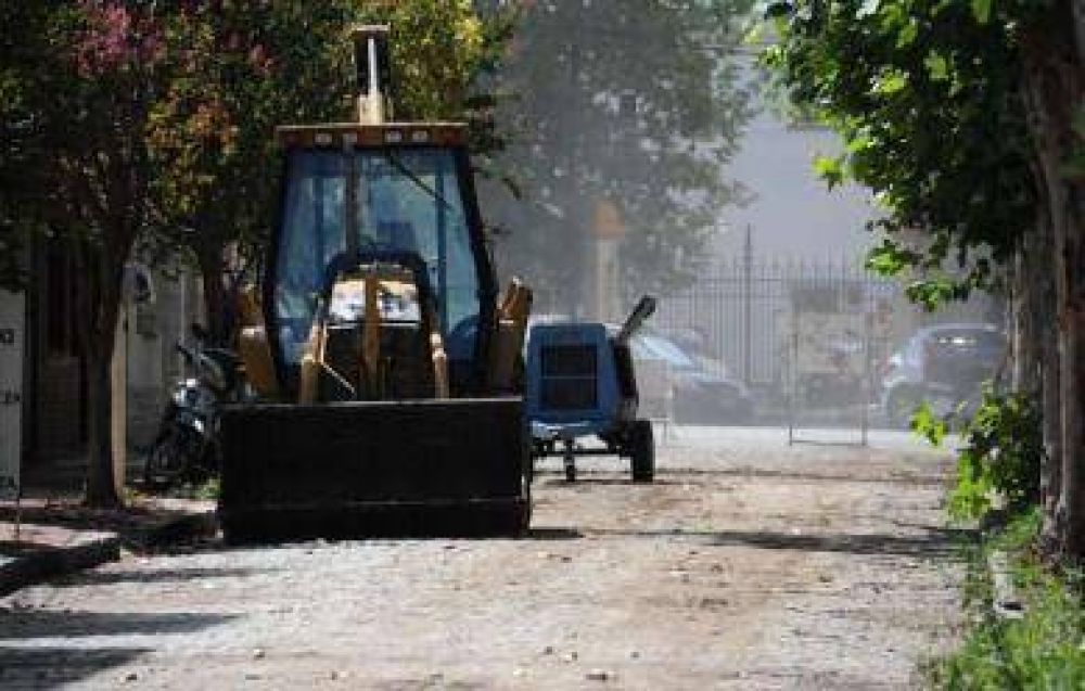 Avanzan las obras de una nueva etapa del plan de repavimentaci�n