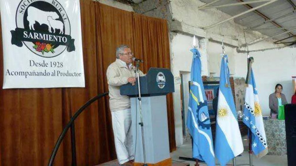 En Sarmiento destacaron el compromiso del gobierno provincial con el sector rural