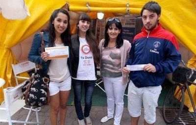 M�s de 2000 turistas manifestaron su voluntad de ser donantes