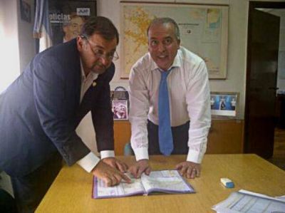Jos� Francisco L�pez y Miguel Isa juntos: reuni�n positiva para los salte�os
