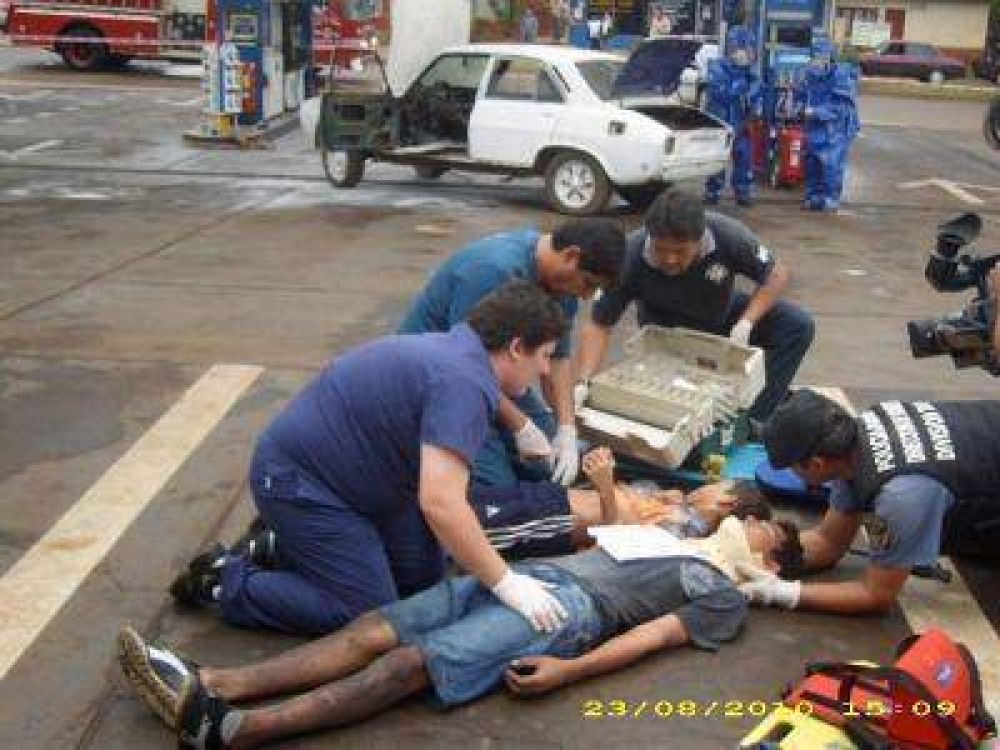 Emergencias realiz� m�s de 220 traslados en cuatro d�as