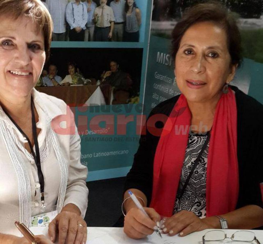 La UNSE firm� un convenio de trabajo institucional con Cuba