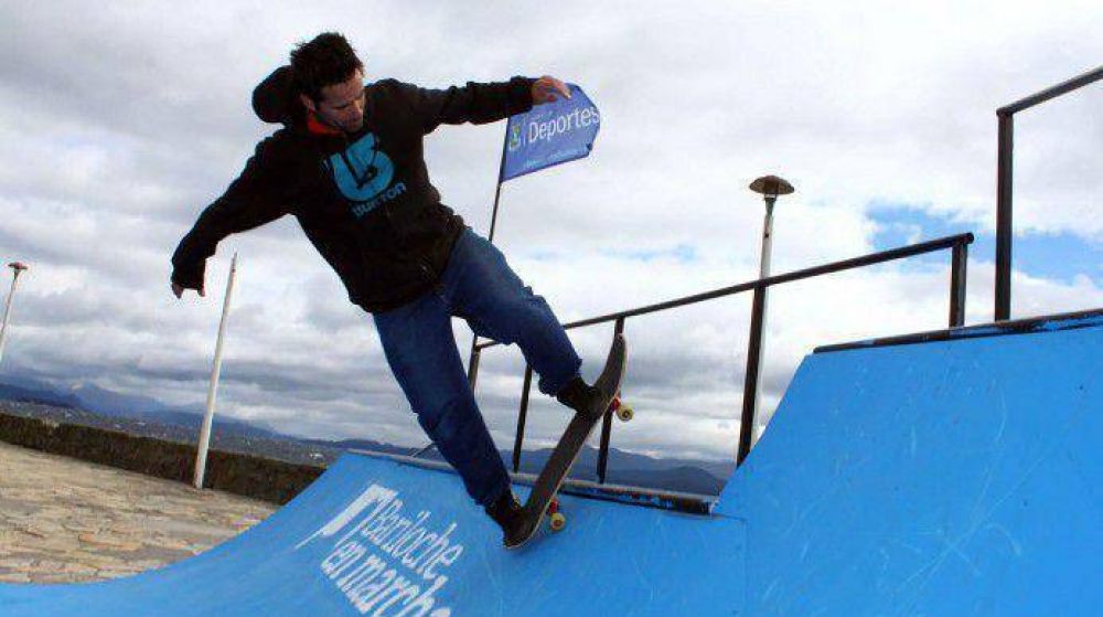 Bariloche tiene su rampa de skate para uso gratuito