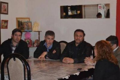 El senador Pablo Gonz�lez, visit� la ciudad de Las Heras