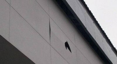 El temporal caus� graves da�os en el Arena Uncaus