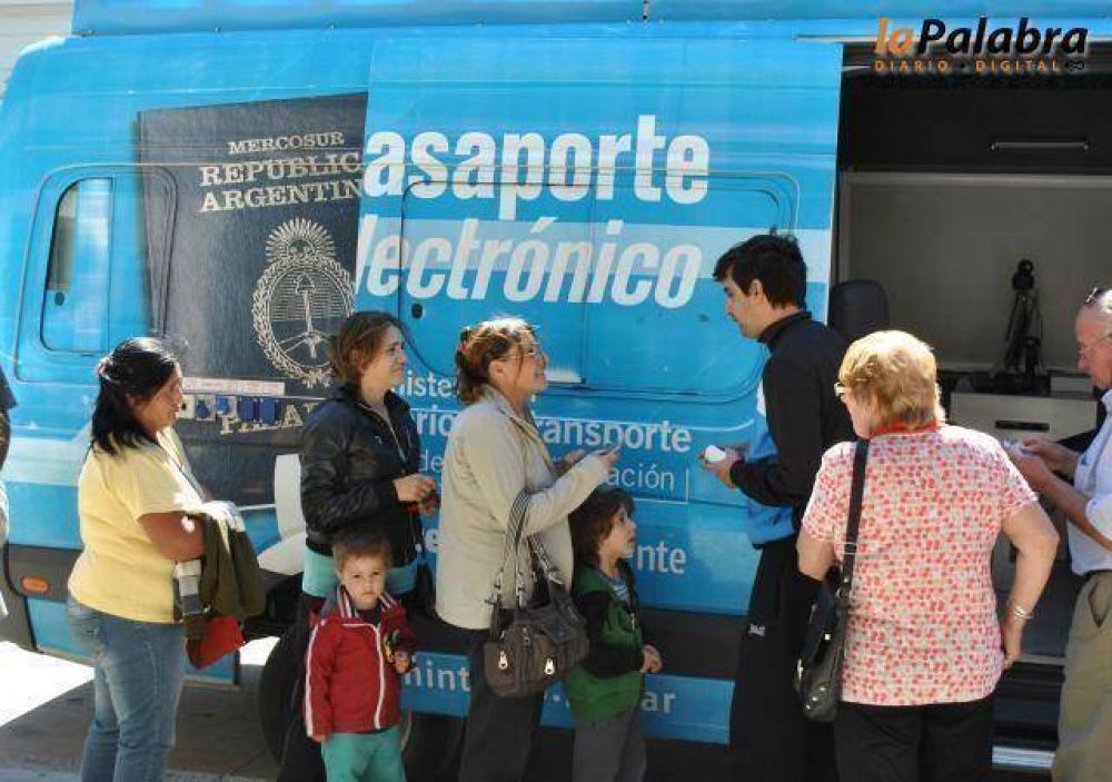 La unidad m�vil para tramitar el nuevo DNI y Pasaporte est� en Patagones