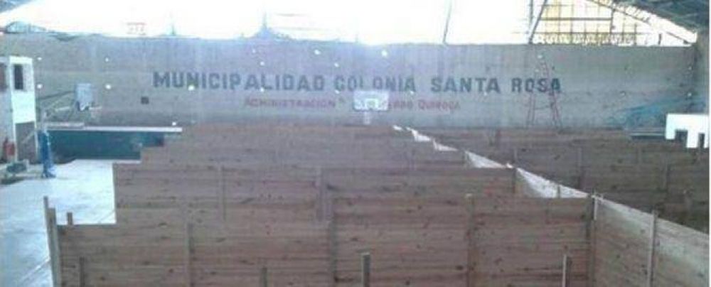 La escuela de Colonia Santa Rosa funcionar� en un Polideportivo