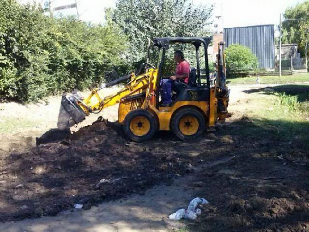 Obras en el centro y la ribera