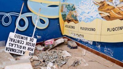 El museo de Astra contin�a siendo saqueado y da�ado