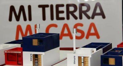 "Mi tierra, mi casa": avanzan obras