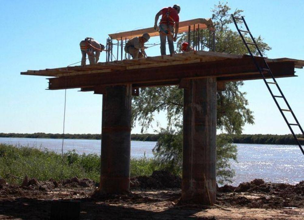 Avanza la construcci�n del acueducto Desv�o Arij�n en el Dpto. La Capital