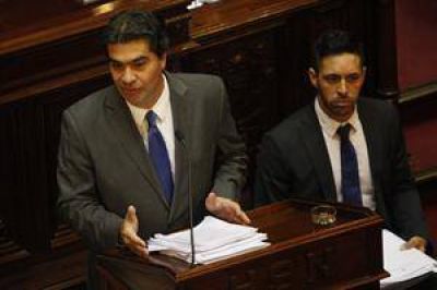 En el Congreso, Capitanich pidi� que las protestas gremiales 