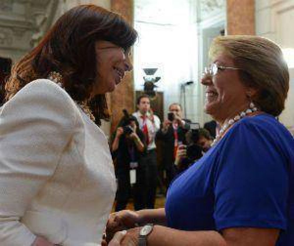 Confirman que Bachelet viajar� a Argentina en su primer viaje
