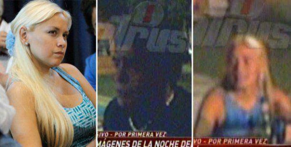 As� fue el reencuentro de Ojeda y Maradona en frente de Roc�o Oliva en A�o Nuevo