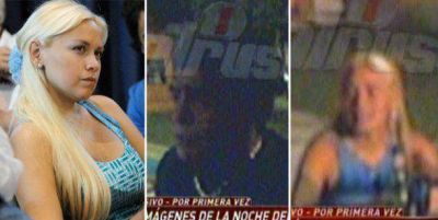 As� fue el reencuentro de Ojeda y Maradona en frente de Roc�o Oliva en A�o Nuevo