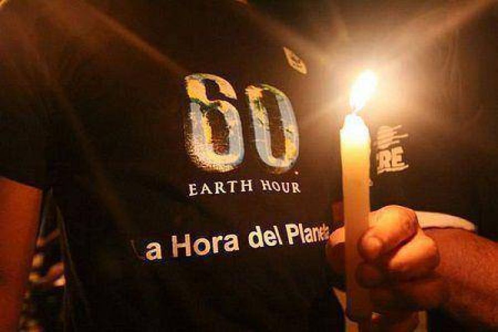 Gualeguaych� se suma a la Hora del Planeta 2014