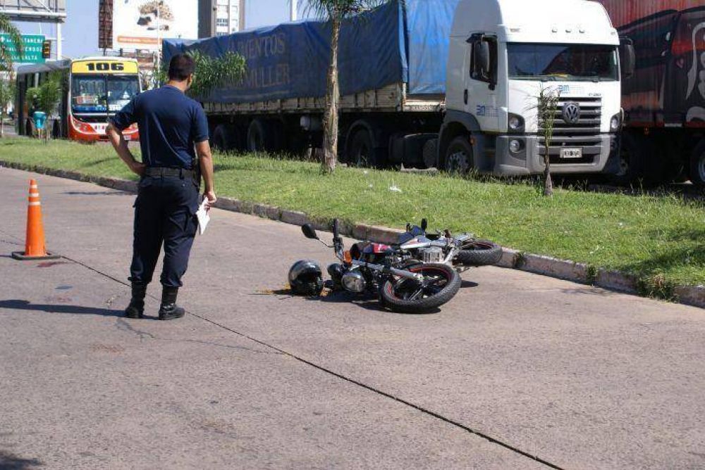 Anciana muri� al ser atropellada por moto en la avenida Ferr�