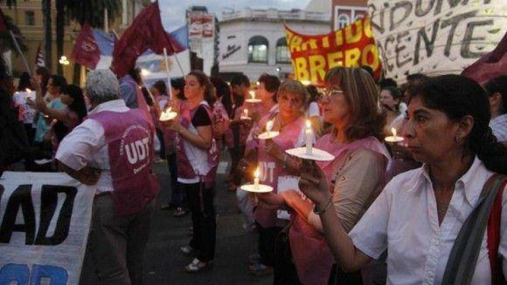 La Plaza Independencia fue escenario de m�ltiples reclamos