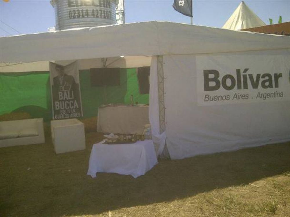 Presencia bolivarense en Expoagro