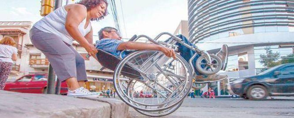 Marcha por una ciudad accesible