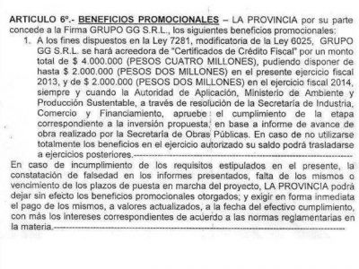 El Gobierno otorga un cr�dito fiscal a un diario por $4 millones