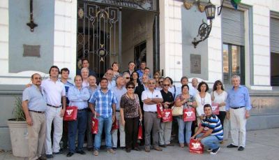 Delegaci�n empresarial de Tucum�n visit� el centro comercial de San Miguel