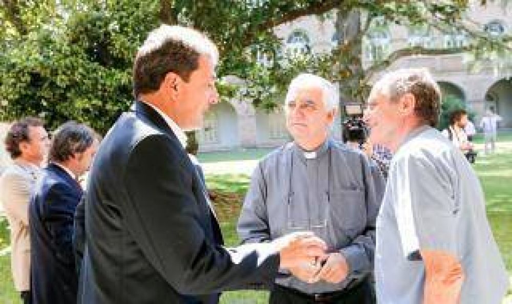 A un a�o del nombramiento de Francisco, Massa se reuni� con la Iglesia