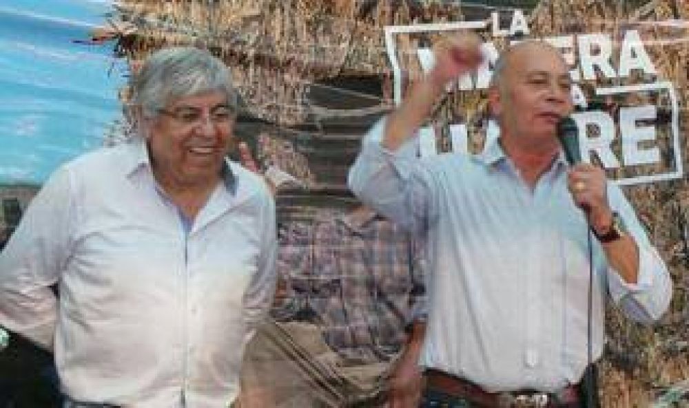 Moyano y "Momo" Venegas apuntaron contra el Gobierno nacional en Expoagro