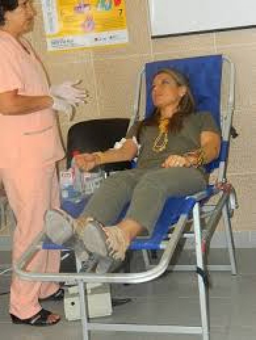 Empleados del Ministerio de Salud se sumaron a la colecta de sangre
