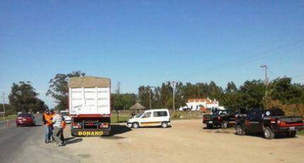 Daniel Sosa realiz� operativo de control de transporte de pescado en la ruta 88