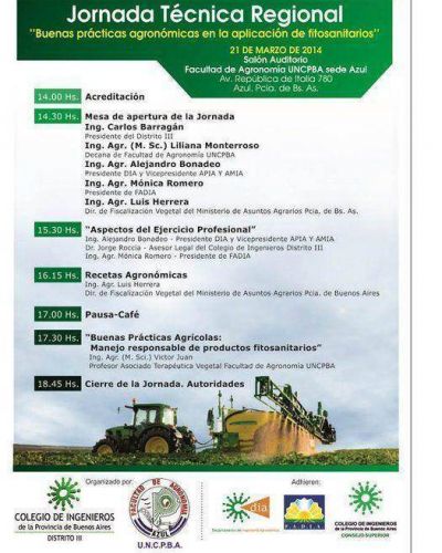 Buenas pr�cticas agron�micas en la aplicaci�n de fitosanitarios