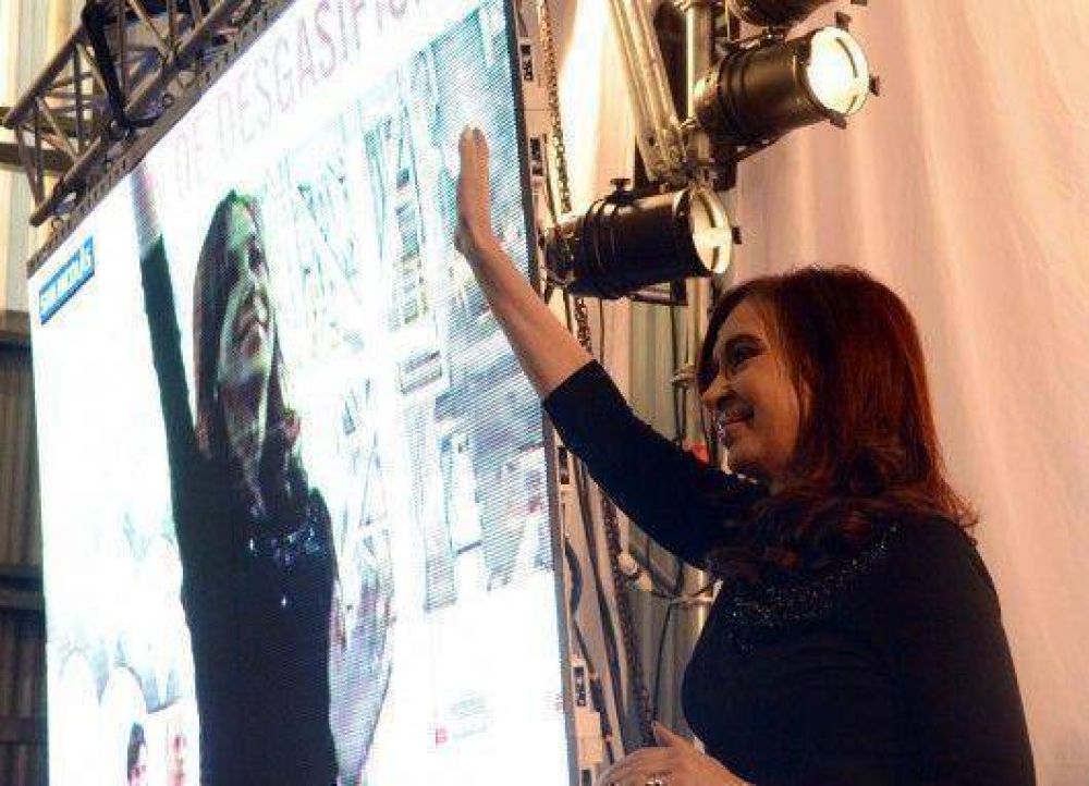 Cristina, a La Plata para inaugurar facultad