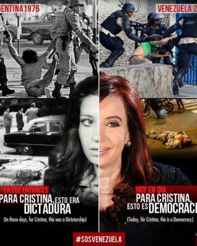 Campa�a #SOSVenezuela denuncia a Cristina, Mujica y Dilma