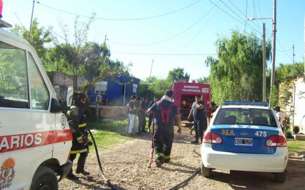 Les robaron todo y despu�s les incendiaron la casilla