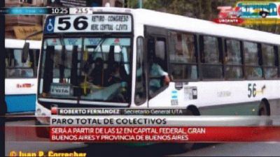 La UTA amenaza con extender el conflicto 