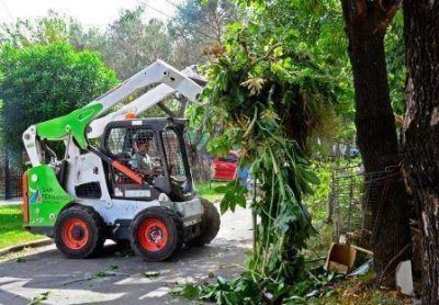 Se realizan trabajos de mejora edilicia y ambiental en las escuelas de San Fernando 