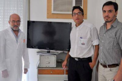 Hemoterapia del hospital recibe donaci�n de empresa de electrodom�sticos