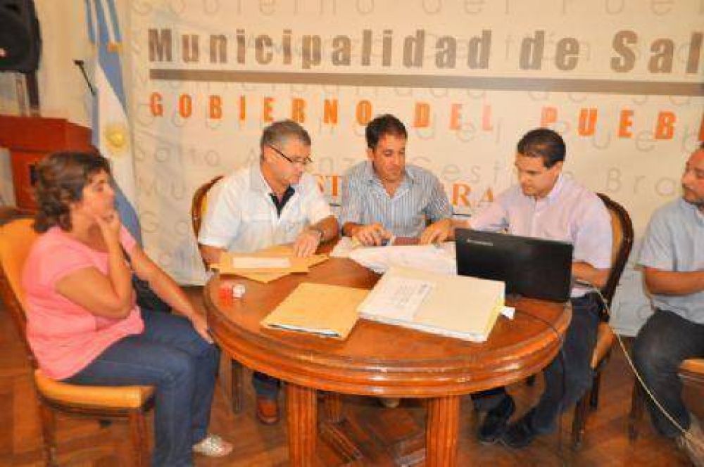 Se licit� la obra de gas en Barrio Trocha
