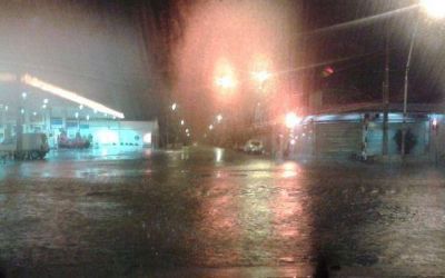 Esta vez le embocaron: intenso temporal de lluvia en Mar del Plata
