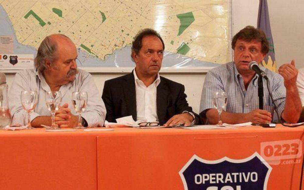 Scioli vuelve a Mar del Plata para anunciar que se suman 200 polic�as